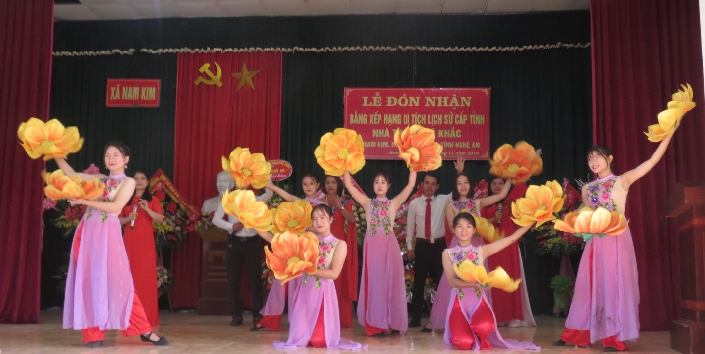 Lễ đón nhận bằng xếp hạng di tích lịch sử cấp tỉnh Nhà thờ họ Võ Khắc